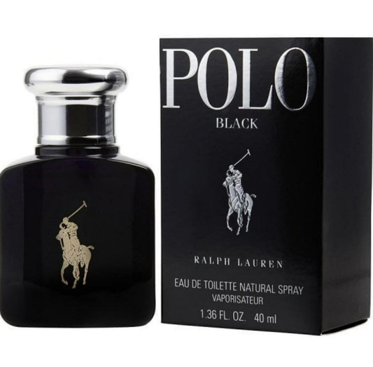 POLO BLACK(M)EDT SP 1.4oz