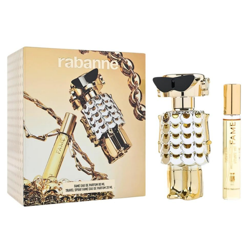 PACO RABANNE FAME(W)(DF)2PC SET(2.7oz edp sp,20 ml Travel sp)